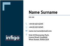 Show details for Business Card - IE