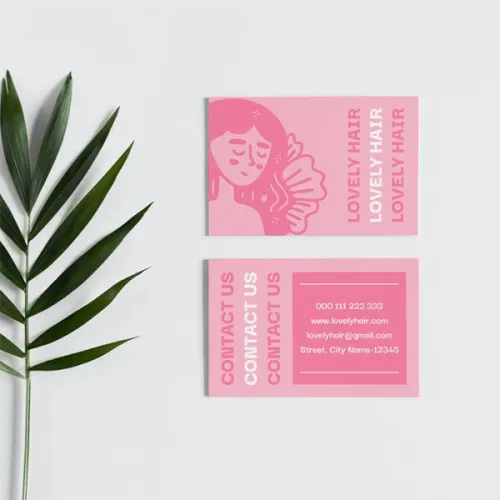 Show details for Beauty Template Business Card