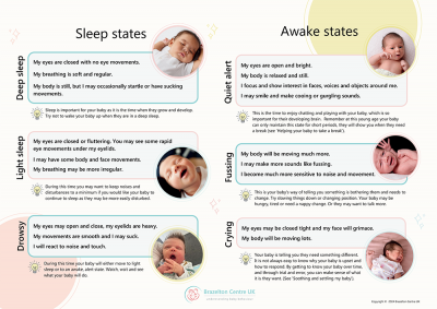 Show details for Brazelton – Newborn behavioural states poster