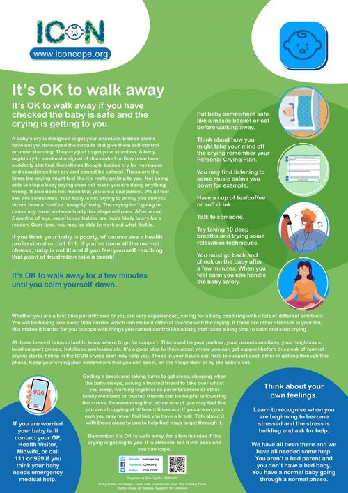 Show details for ICON – Poster – It’s OK to walk away