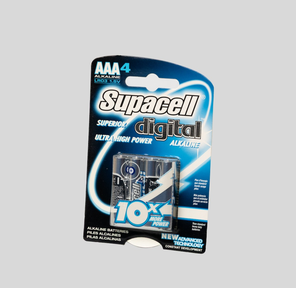 Show details for AAA Batteries - Pack of 4