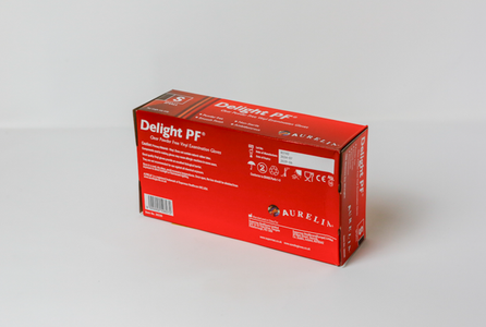Show details for Delight Gloves Vinyl Powder Free - Small Pack of 100