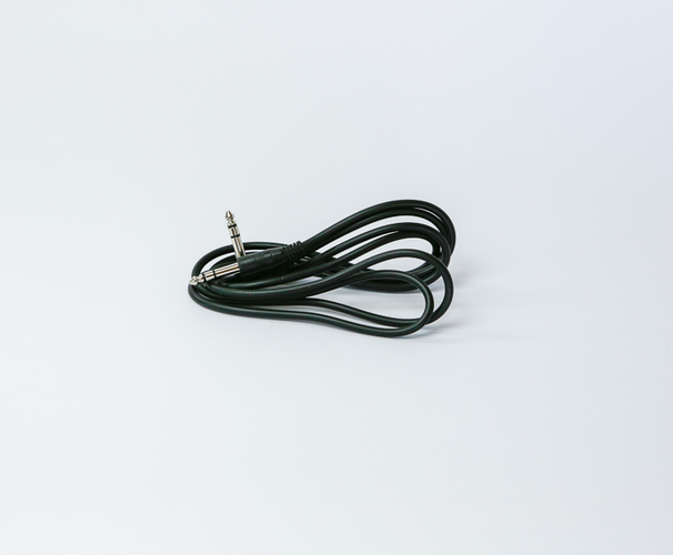 Show details for Nurse Call Lead Stereo - Black 3m