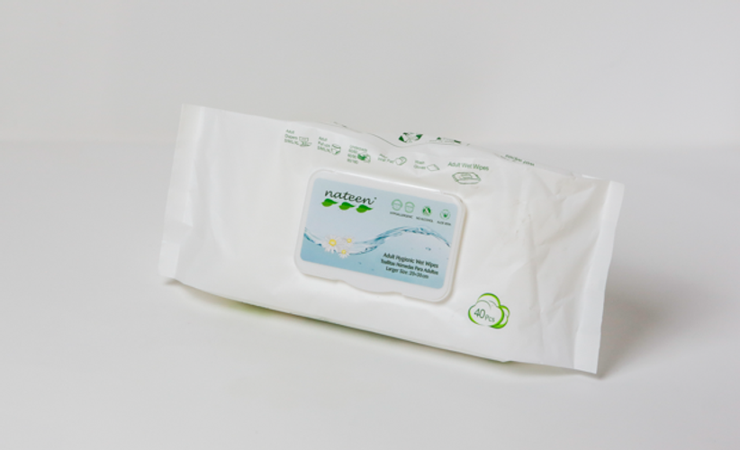 Show details for Nateen Wet Wipes - Pack of 40