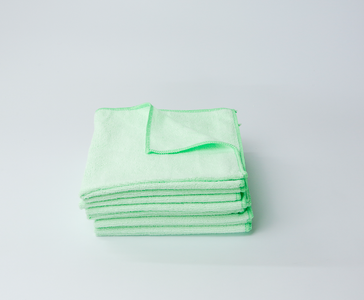 Show details for Microfibre Cloths - Green Pack of 10