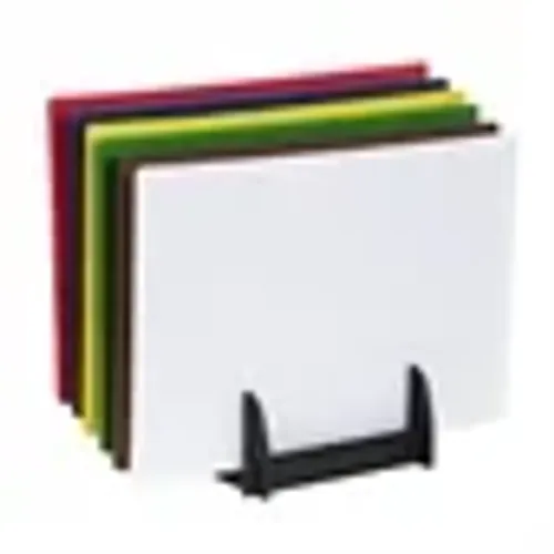 Show details for Chopping Boards Colour Coded - 450x300mm Set of 6