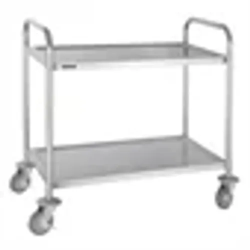 Show details for Trolley Stainless Steel - Medium 2 Tier