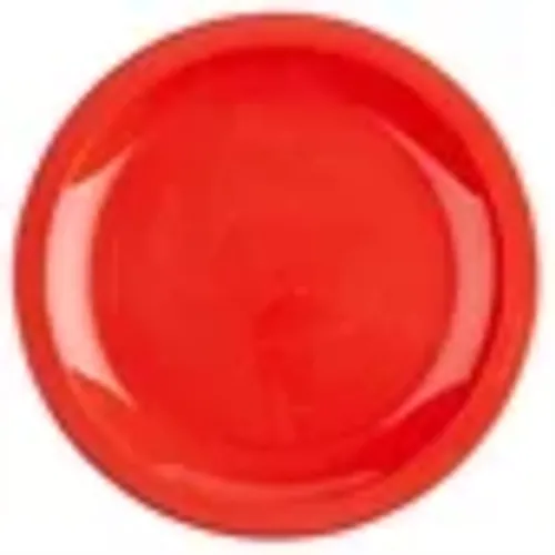 Show details for Olympia Kristallon Dining Plate Polycarbonate - 9" Red Pack of 12