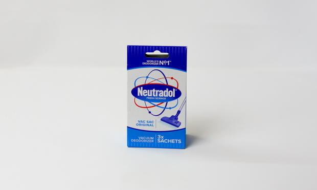 Show details for Neutradol Vac Fresh - Blue Pack of 3 Sachets