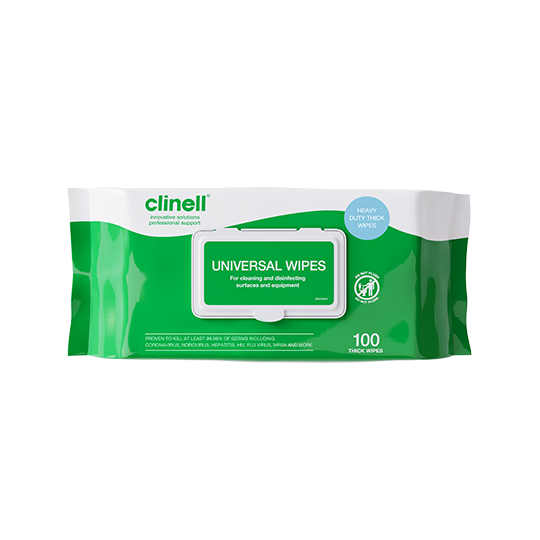 Show details for Clinell Wipes Universal - Pack of 100