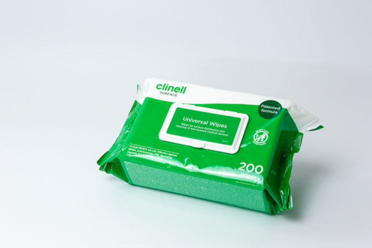 Show details for Clinell Wipes Universal - Pack of 200