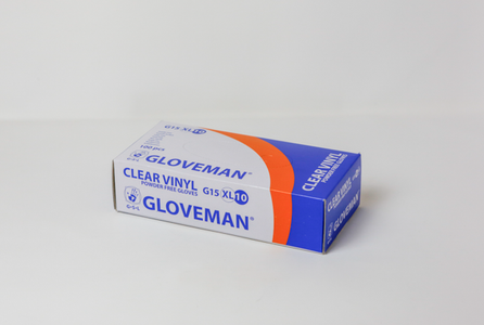 Show details for Gloveman Gloves Vinyl Powder Free - Clear XL Pack of 100