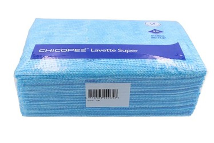 Show details for Chicopee Lavette Cloth - Blue Pack of 50 