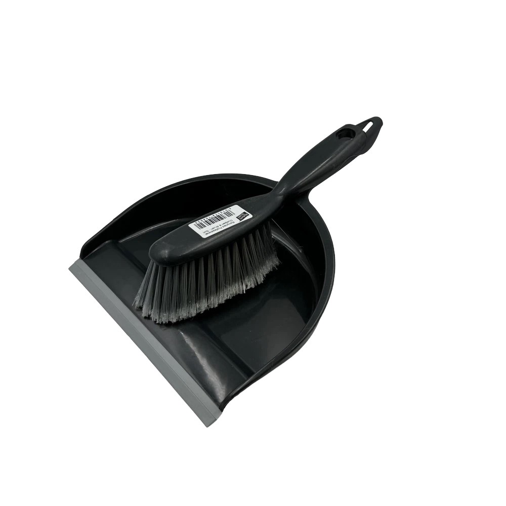 Show details for Dustpan & Brush - Black Small Handle
