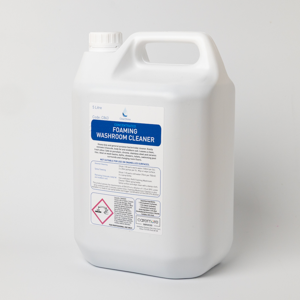 Show details for Washroom Cleaner Foaming - 5l