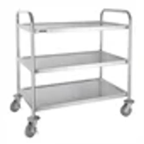 Show details for Trolley Stainless Steel - Large 3 Tier