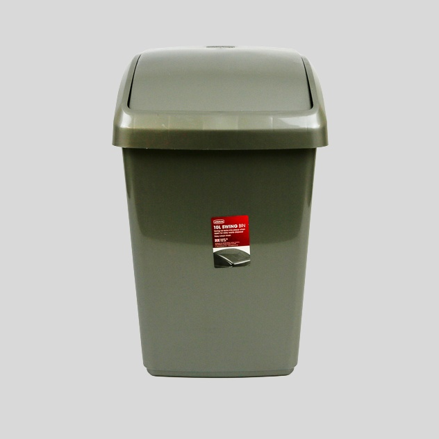Show details for Pedal Bin - Grey 8l