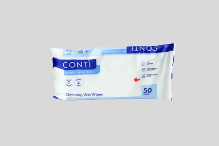 Show details for Conti Wet Wipes - Pack of 50