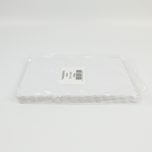 Show details for Placemats Scalloped Edge - White Pack of 250