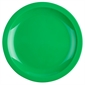 Show details for Olympia Kristallon Dining Plate Polycarbonate - 9" Green Pack of 12