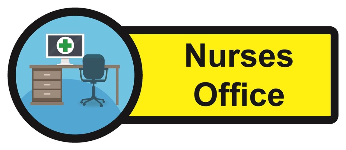 Show details for Dementia Friendly Sticker Label - Nurses Office