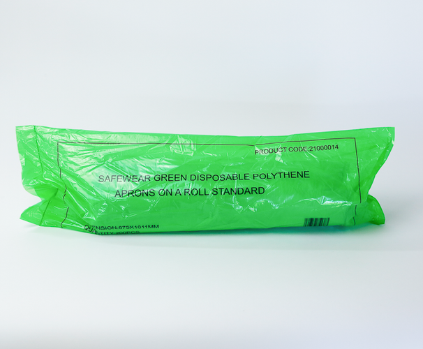 Show details for Aprons On A Roll Heavy Duty - Green Pack of 200