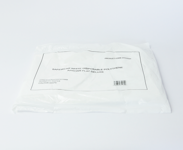 Show details for Aprons Flat Pack - White Pack of 100