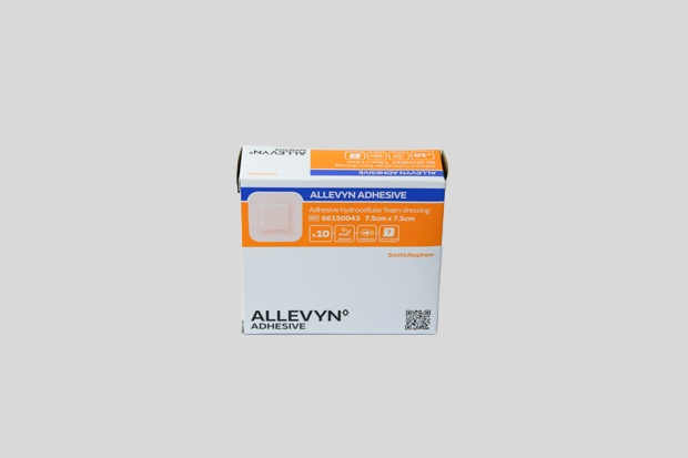 Show details for Allevyn Gentle Border Dressing - 7.5x7.5cm Pack of 10