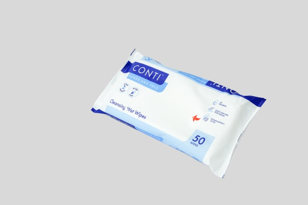 Show details for Conti Wet Wipes - Pack of 50
