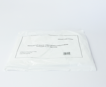 Show details for Aprons Flat Pack - White Pack of 100