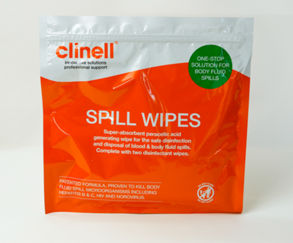 Show details for Clinell Spill Wipes