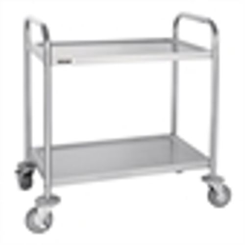 Show details for Trolley Stainless Steel - Small 2 Tier