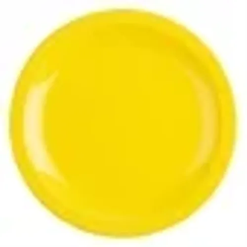 Show details for Olympia Kristallon Dining Plate Polycarbonate - 9" Yellow Pack of 12