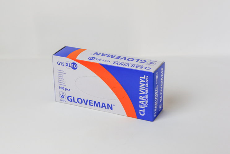 Show details for Gloveman Gloves Vinyl Powder Free - Clear XL Pack of 100