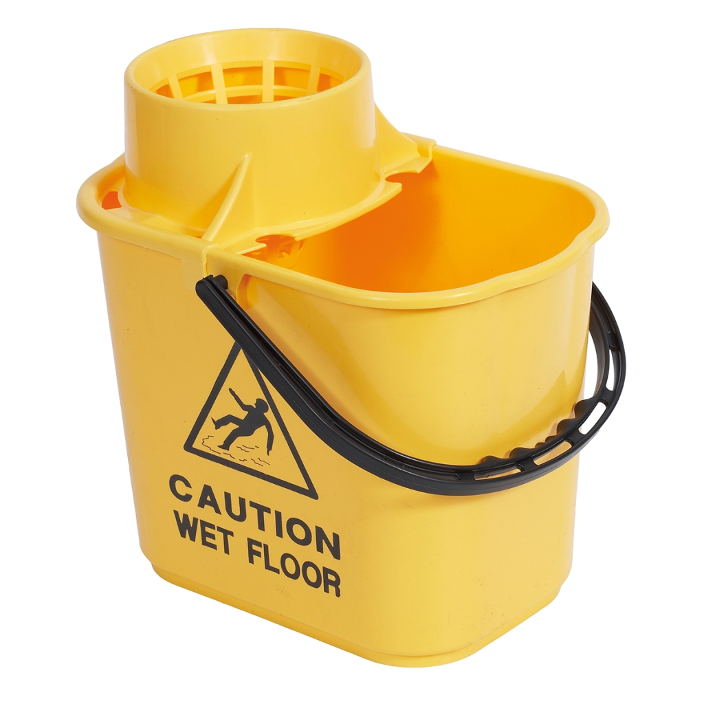Show details for Mop Bucket Heavy Duty - Yellow
