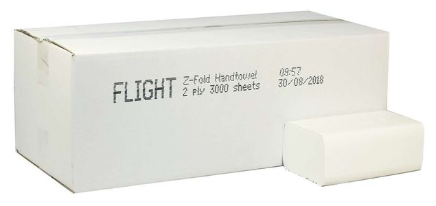 Show details for Paper Hand Towels Flushable - White