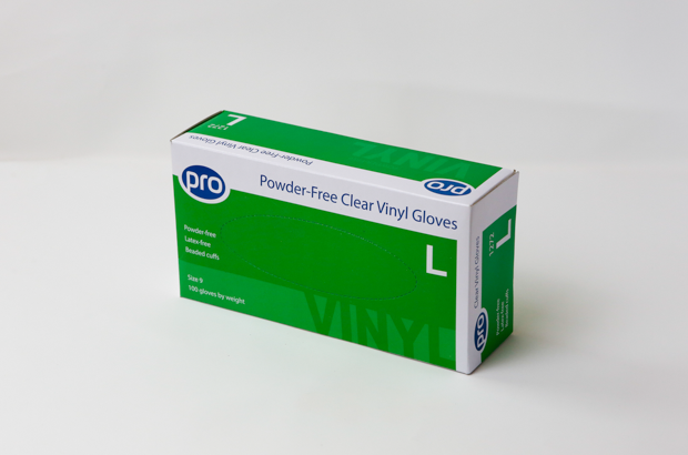 Show details for Pro Gloves Vinyl Powder Free - Clear Large Pack of 100