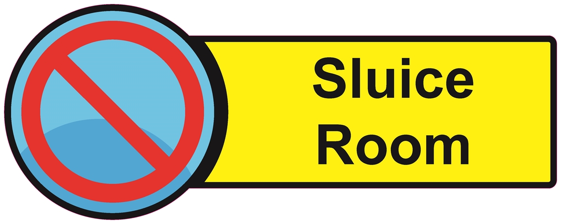 Show details for Dementia Friendly Sticker Label - Sluice