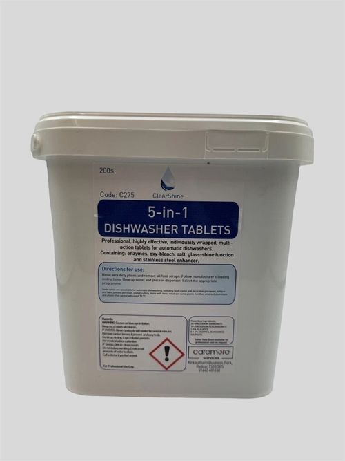 Show details for Caremore Dishwasher Tablets - Pack of 200
