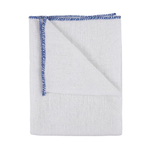 Show details for Essentials Dish Cloth Blue Edged - Pack of 10
