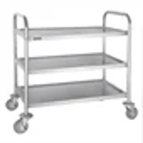 Show details for Trolley Stainless Steel - Medium 3 Tier