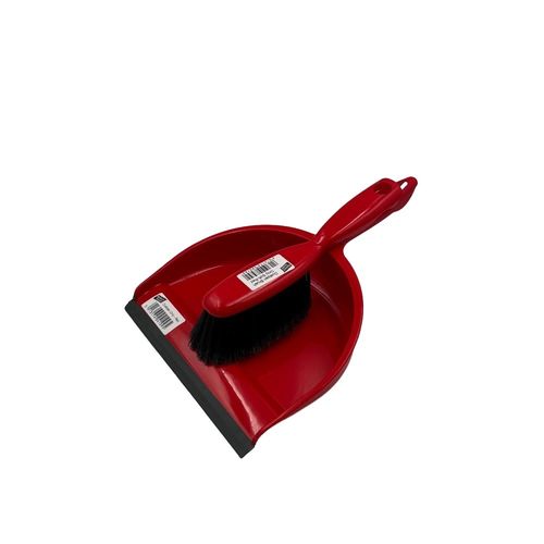 Show details for Dustpan & Brush - Red Small Handle 
