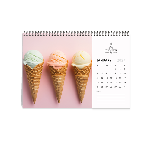Show details for 2027 Desk Calendar - B