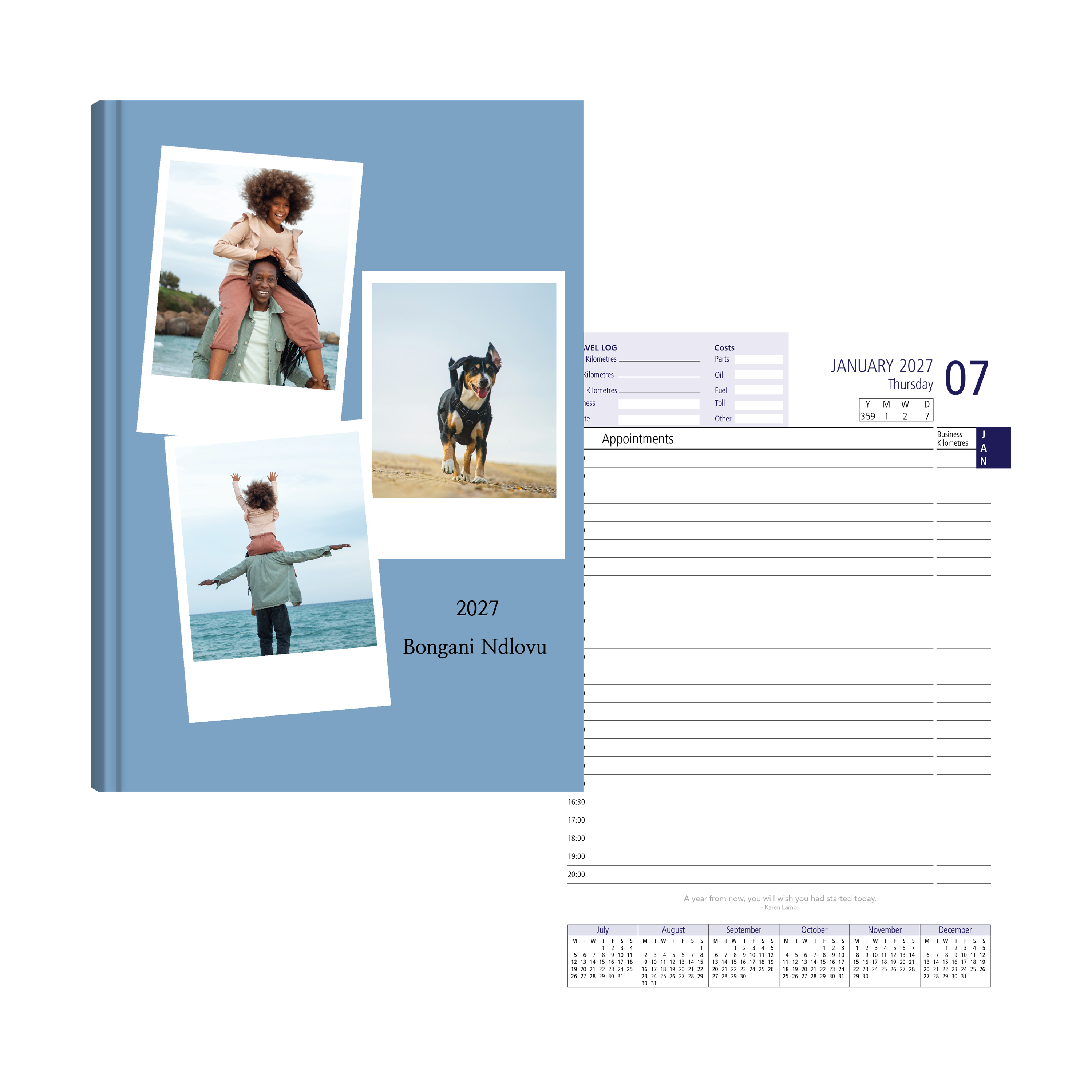 Show details for Polaroid Diary A4