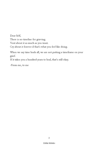 Show details for Dear Self