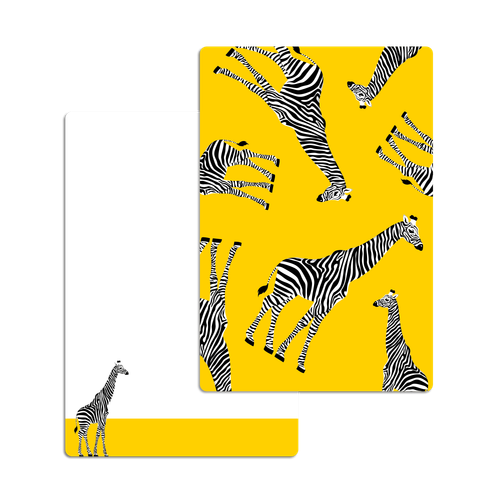 Show details for Zippy Yellow Gerry Notecard