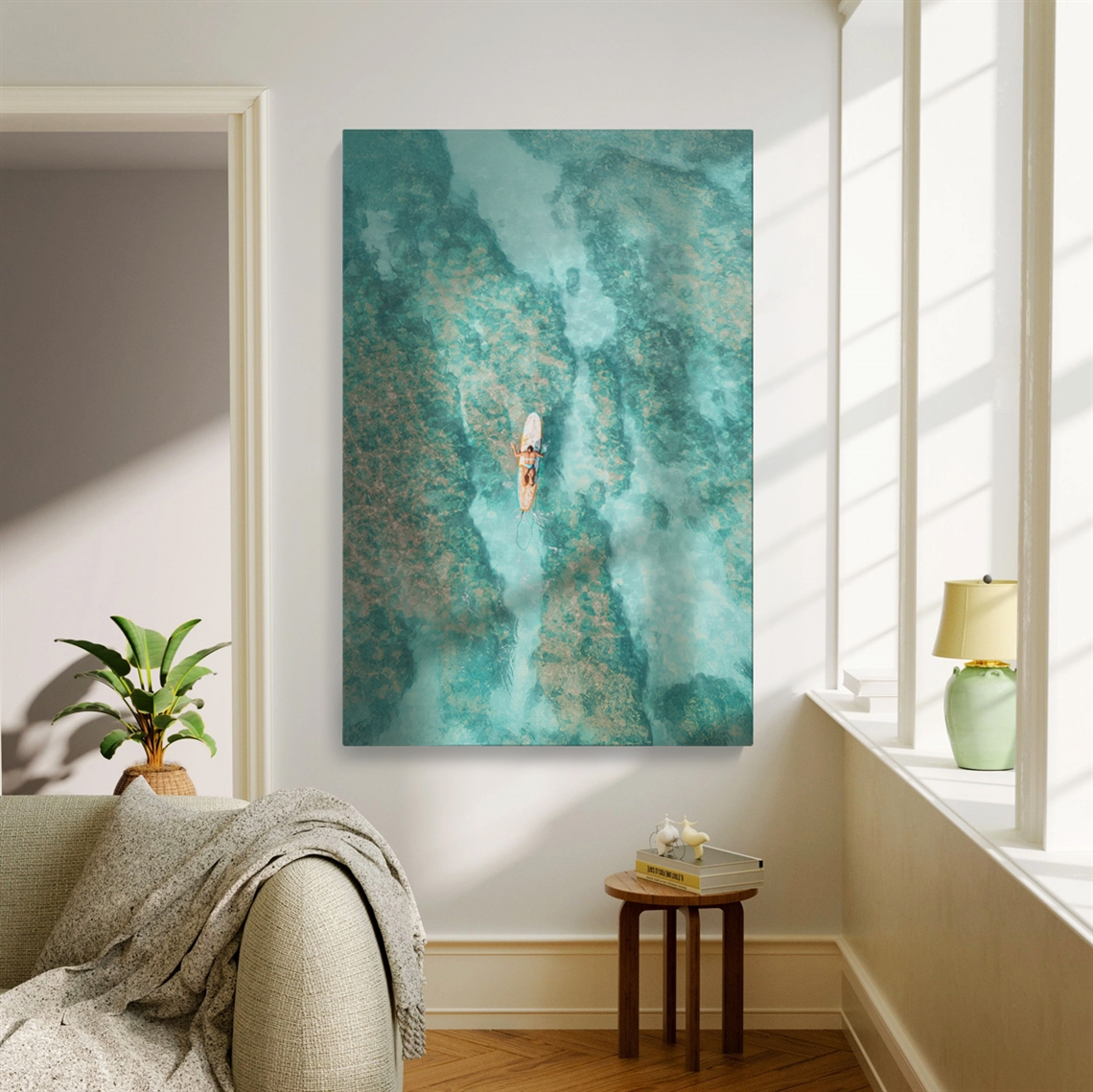 Show details for Framed Canvas 600 x 900mm
