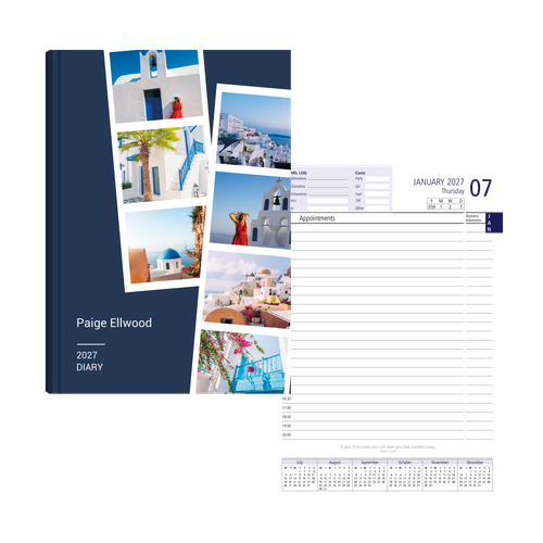 Show details for Photo Strip Diary A4