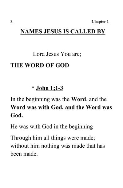 Show details for Who Jesus Is To Me