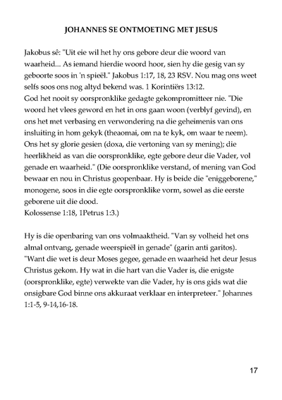 Show details for Die Pragtige Evangelie van Johannes
